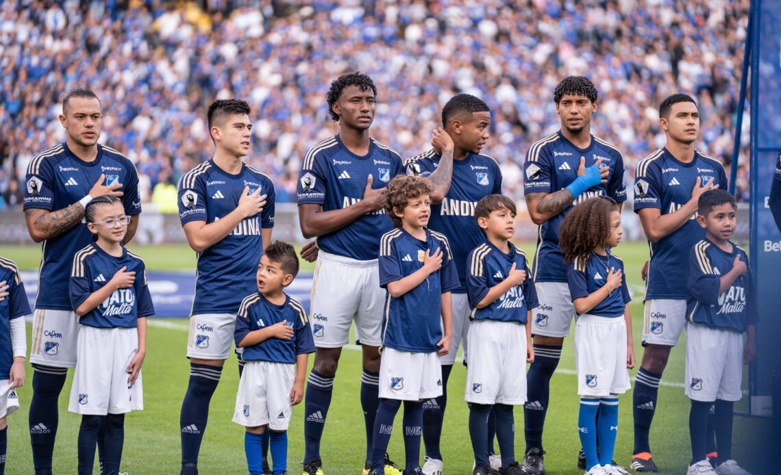 Millonarios fc foto en formación